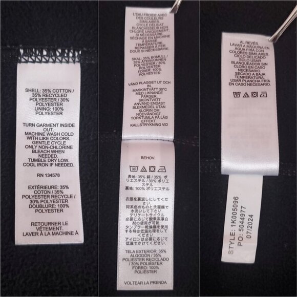 Vineyard Vines Mens Size XXL Mountain Sweater Fleece Vest Full Zip Gray 1K005096 - Picture 11 of 13